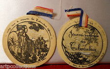 WAR DAY BADGE 1914 1918 WW1 SAVE OLD MILITARY TUBERCULOSIS