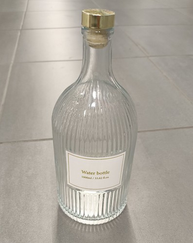 Carafe eau verre art - en,