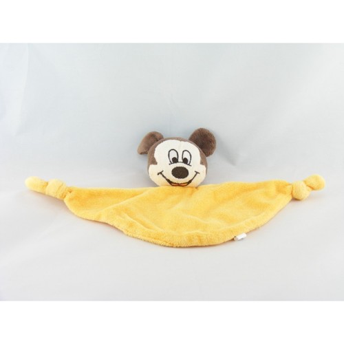 Doudou plat mickey - doudou, orange
