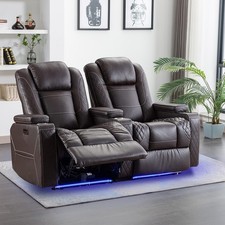 Home Theater Seating Sofa Faux