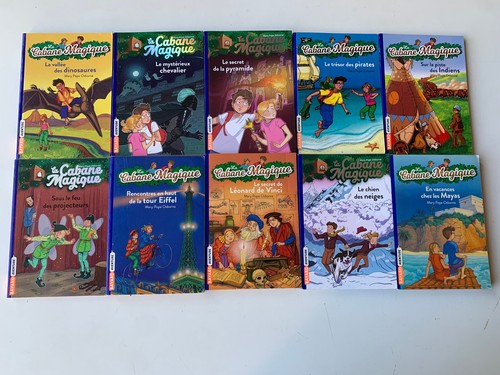 Lot livres cabane - la,