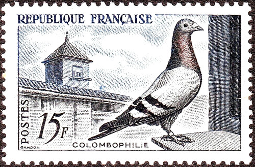 Timbre france 1957 1091 - timbre, n°