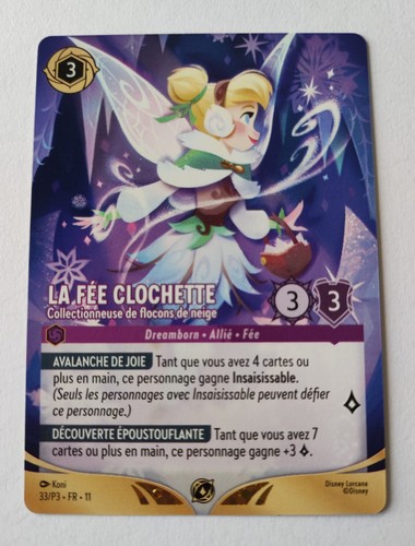 Lorcana fee clochette - la,