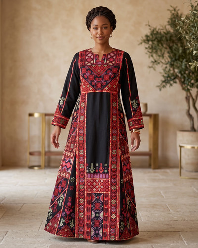 Robe palestinienne tatreez - palestinienne,