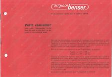 Original benser Systeme Leica Camera Lens Accessories *Vintage Leaflet