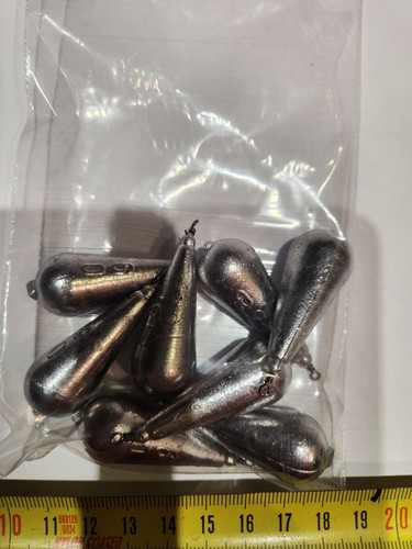 Plomb pêche poire pieces - poire, 8
