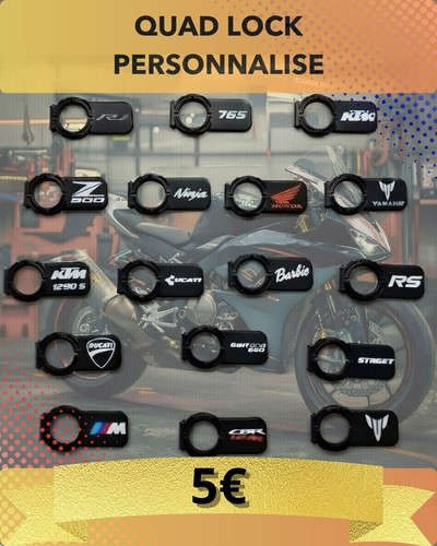 Quad lock personnalisé - quad,