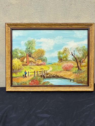 Tableau ancien peinture - tableau,