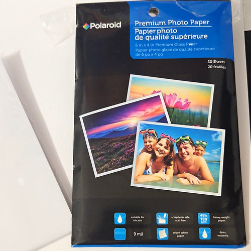 Polaroid premium glossy photo - premium,