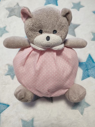 Doudou peluche ours boule - peluche,