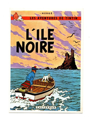 Carte postale couverture ile - postale,