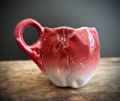 Ancienne tasse flammé rouge - ,
