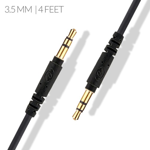 Black color 5mm stereo - color, 3.5mm