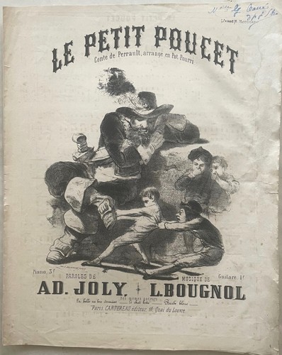 Petit poucet partition - petit,