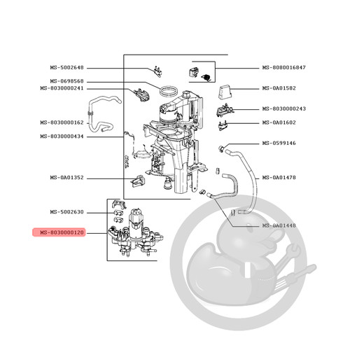 Distributeur cafetière