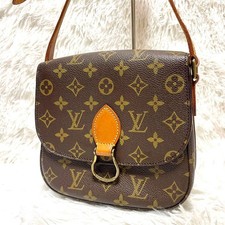 Excellent condition Louis Vuitton Sac Plat MM Monogram M51243 Shoulder Bag From