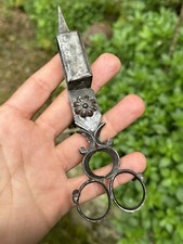 Pair of steel specks / candle extinguisher / 19th century / France