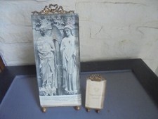 Grand cadre ancien - , laiton
