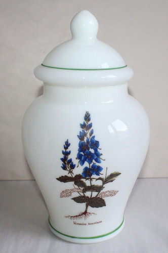 Antique opaline pharmacy jar - antique,