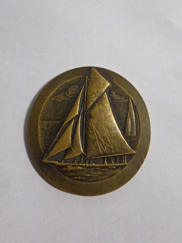 Medaille bronze signee - medaille, en