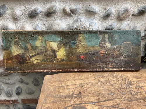 Belle peinture huile sur toile - belle,