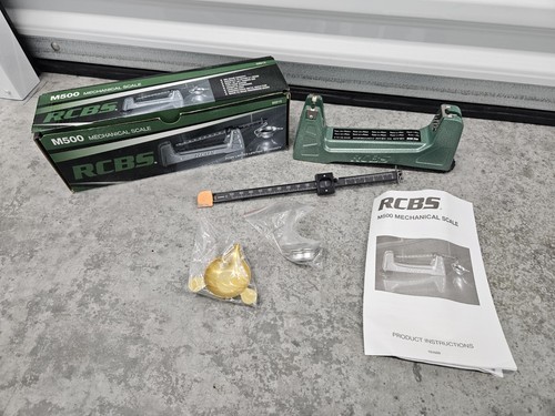 Rcbs m500 mechanical powder - mechanical,