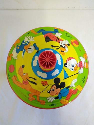 Jouet ancien mickey toupie - toupie, /