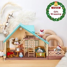 Calico Critters Sylvanian Families Long-tailed Tit Cottage Gift Wrapping 2025ver