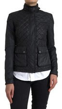 Belstaff Veste Noir Matelassé Polyester Fermeture Éclair Long Manche IT44/US10/