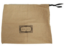 Gucci Thin Burlap Sack Satchel