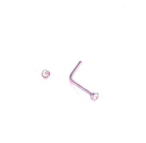 Piercing angle droit nez - a,