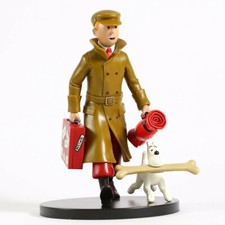 The Adventures of Tintin Tintin Figurine PVC Statue big Figure 7" loose 