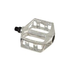 Pedale bmx race plateforme metal d 1/2 argent (pr) - Accessoire Vélo