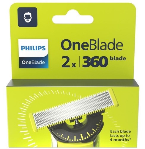 Pack lames philips oneblade - pack, 2