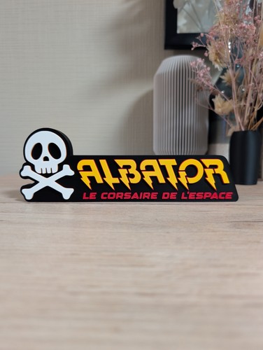 Logo albator 22cm - albator,