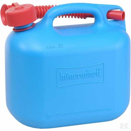 Jerrycan bidon bleu - 5, l