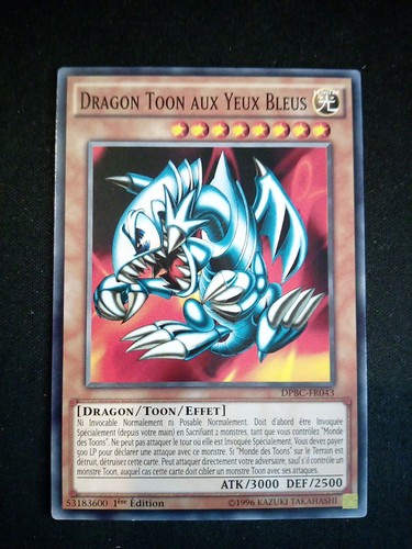 Carte dragon toon - carte, aux
