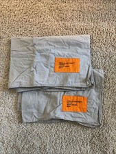 Virgil Abloh / OFF-WHITE x IKEA MARKERAD 2 Pillowcases Full/Queen PREOWNED