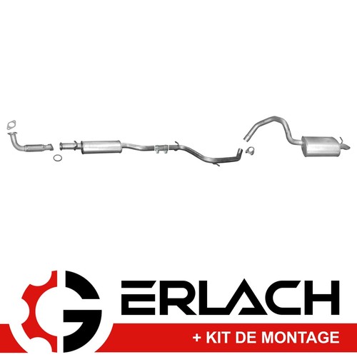 Echappement silencieux pour