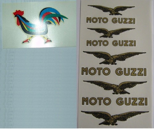 Set stickers sec moto guzzi - set,