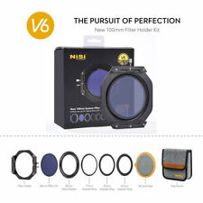 NiSi V6 100mm Filter Holder Kit With Landscape CPL Filter Adapter Rings System 