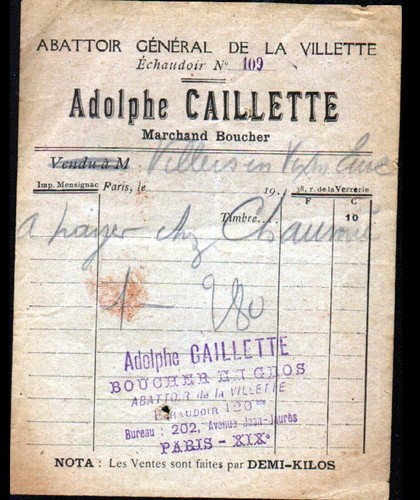 Paris abattoir la - abattoir,