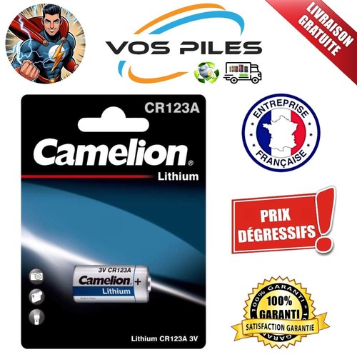 Pile lithium cr123a cr17335 - lithium, 3v