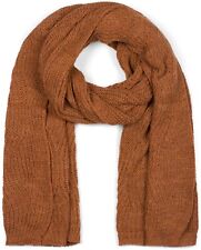 foulard unisexe tricoté uni