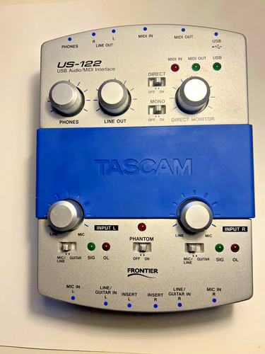 Interface audio midi tascam - interface,