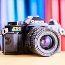 Rare Canon AE-1 Program Noir +