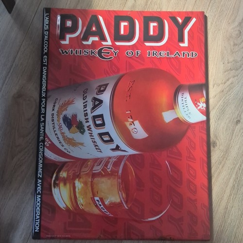 Paddy plaque publicitaire - paddy,