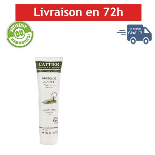 Cattier masque argile - cattier,