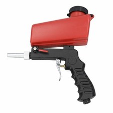Kit de sablage à air pot grit shot sable blaster antirouille peinture outil d...