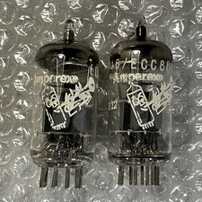 Matched-Balanced Pair NOS Amperex BB 6DJ8/ECC88’s Delta 2L3 Etch,62 Holland